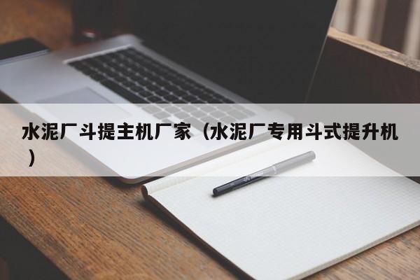 水泥廠斗提主機(jī)廠家（水泥廠專用斗式提升機(jī) ）